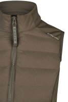 Pikeur Sports Damen Hybrid Weste wasser- und windabweisend deep Khaki HW 2025