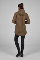 Pikeur Sports Damen Teddyfleece Jacke Sherpa Fleecejacke greige HW 2025