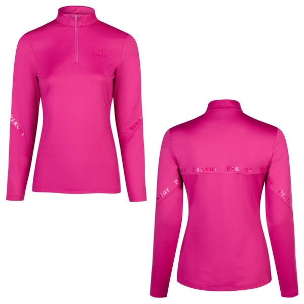 Pikeur Sports Damen Zip Shirt blaze berry Funktionsshirt Langarmshirt HW 2025