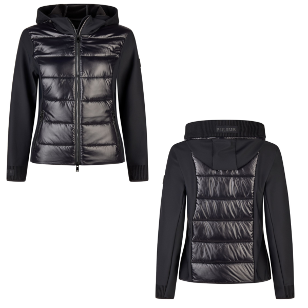 Pikeur Selection Damen Hybrid Jacket black Jacke wasser u. windabweisend HW 2025