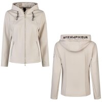 Pikeur Selection Damen Fleece - Softshell Jacke pale grey...