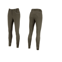 Pikeur Damen Reithose Ceelina FFL Faux Leather Ganzbesatz...