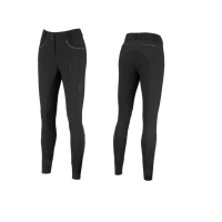 Pikeur Damen Reithose Ceelina FFL Faux Leather Ganzbesatz...