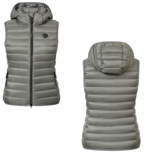 Covalliero Damen Steppweste steel grey Weste HW 2025
