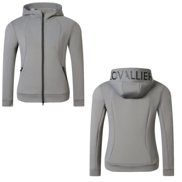 Covalliero Damen Hoody Jacke steel grey Sweatjacke HW 2025