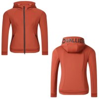 Covalliero Damen Hoody Jacke rust Sweatjacke HW 2025