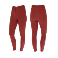 Covalliero Winter Damen Reithose Ganbesatz mit Grip rust...