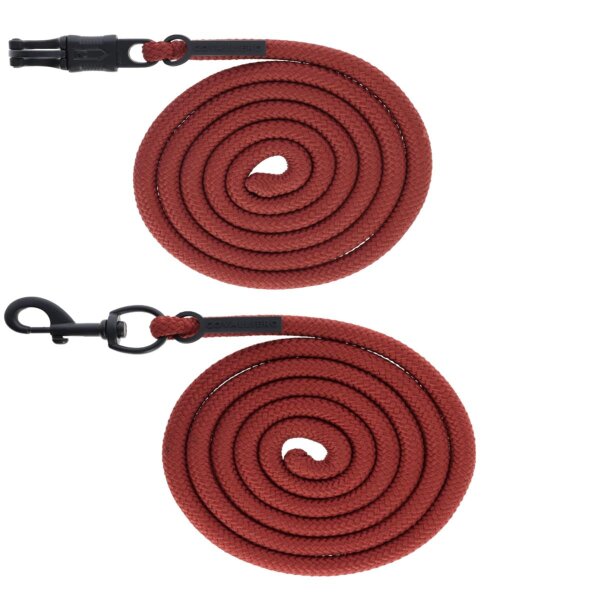 Covalliero Führstrick Anbindestrick Strick rust HW 2025