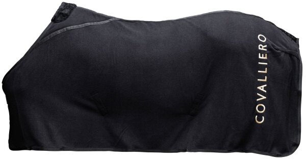 Covalliero Transport- und Abschwitzdecke Fleece black HW 2025