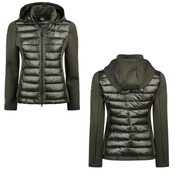 Eskadron Damen Funktions Hybrid Jacke deep green Dynamic H/W 2025