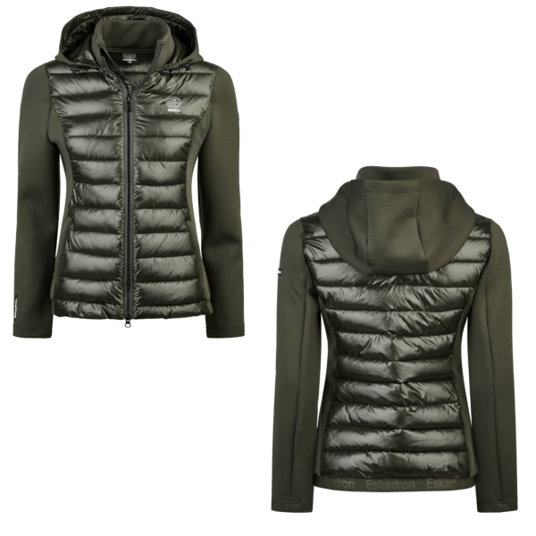 Eskadron Damen Funktions Hybrid Jacke deep green Dynamic H/W 2025
