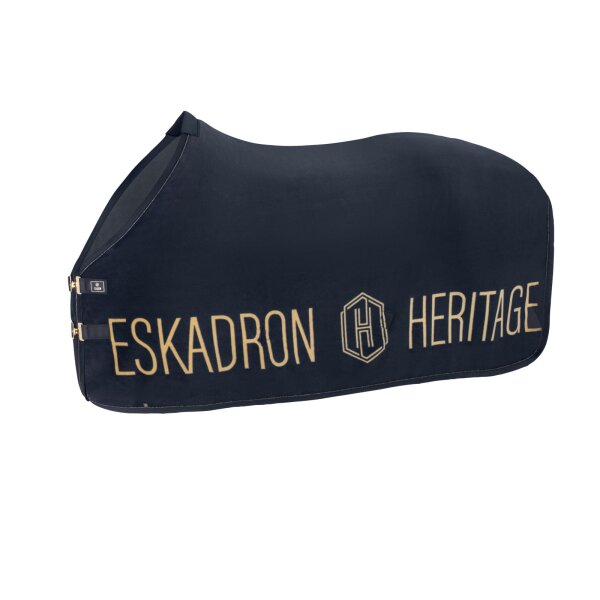 Eskadron Abschwitzdecke Fleece navy Heritage HW 2025