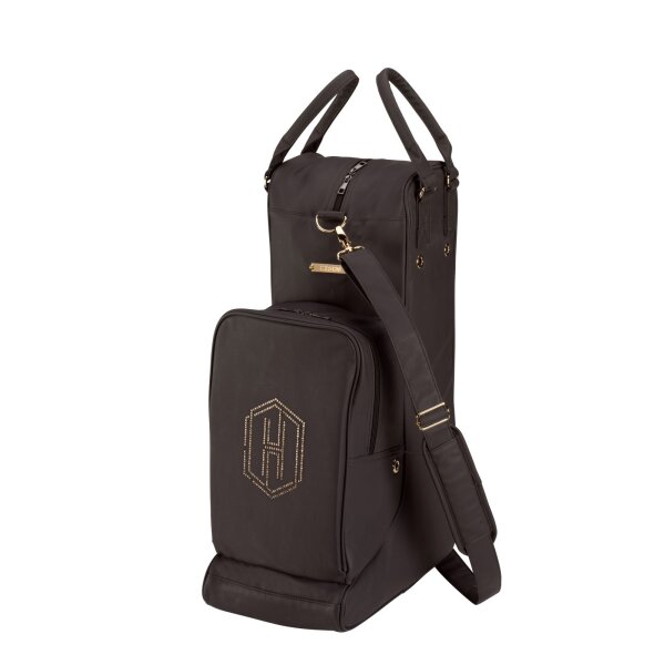 Eskadron Stiefel- und Helmtasche Faux Leather black truffle Heritage HW 2025