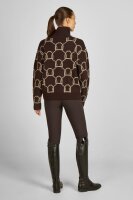 Eskadron Rollkragen Pullover Knit Jumper black truffle-beige Heritage HW 2025