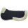 Euroriding Sattelpad Merino Lammfell Sakis 2 Gr. M Sattelkissen schwarz/natur