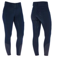 Covalliero Damen Reithose High Waist dark navy Vollgrip...