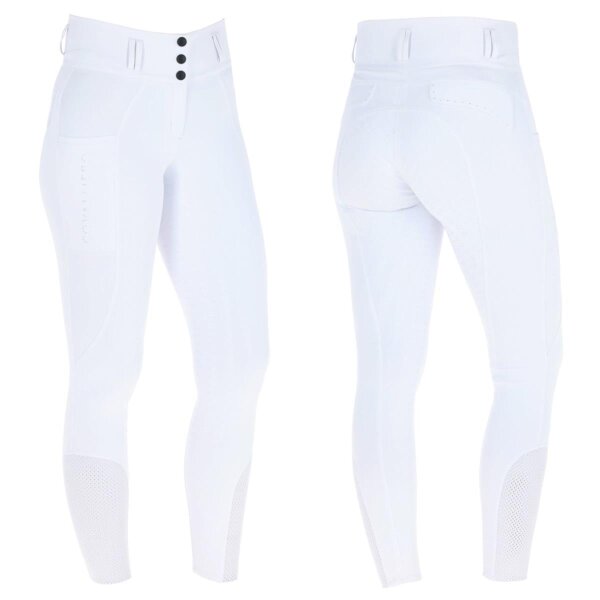 Covalliero Damen Reithose High Waist white Vollgrip Turnierreithose FS 2026