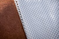 Bucas Buzz-Off & Neck Silver/blue Fliegendecke mit Halsteil abnehmbar UV Schutz