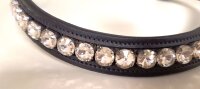 Euroriding Stirnband geschwungen mit großen Crystal...