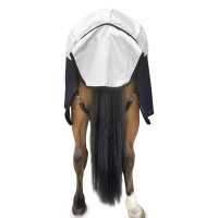 Euroriding Regen- Fliegendecke Kombi silber/navy Sonne reflektierend