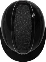 Covalliero Reithelm Elite Polo Lack schwarz mit Disc-System