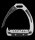 Waldhausen KInder Sicherheitssteigbügel Pro 11 cm Steigbügel grey/metallic