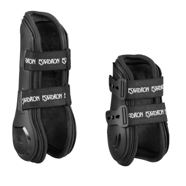 Eskadron Gamaschen Air-Flex Sport schwarz vorne, hinten oder Set