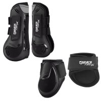 Eskadron Gamaschen Air-Flex Classic schwarz vorne, hinten...