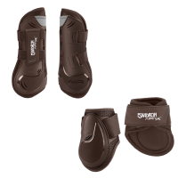 Eskadron Gamaschen Air-Flex Classic schwarz vorne, hinten...