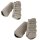 Eskadron Allround Gamaschen Faux Leather pale grey Glitzerstreifen Platinum 2026
