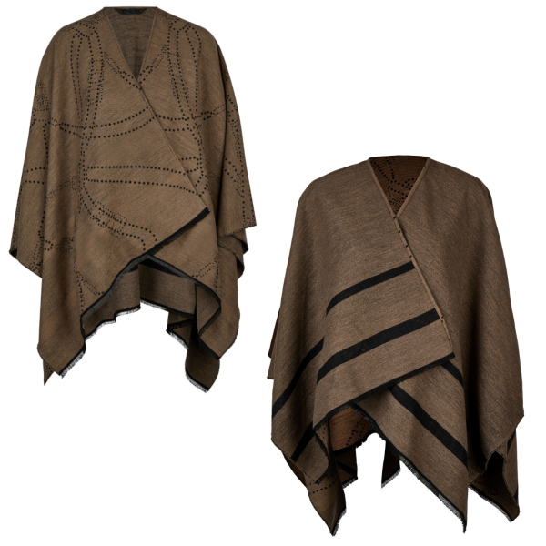 Pikeur Cape Selection Umhang bedruckt ONE SIZE Wendecape HW 2026