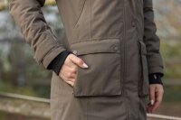 Covalliero Damen Parka wasserdicht und atmungsaktiv milky chocolate HW 2026