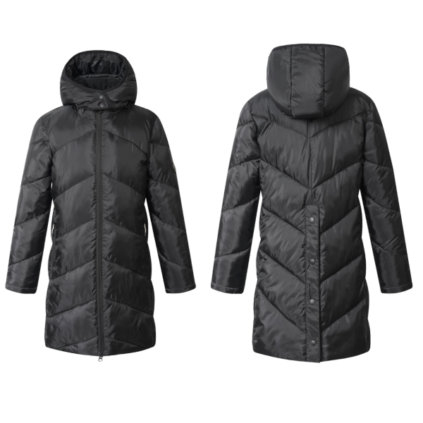 Covalliero Kinder Wintermantel wasserabweisend black Mantel HW 2026
