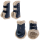 Covalliero Gamaschen mit Kunstfell vorne, hinten, oder Set navy  HW 2026