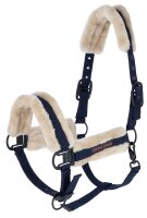Covalliero Halfter Soft mit Kunstfell dark navy HW 2026