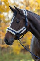 Covalliero Halfter Soft mit Kunstfell dark navy HW 2026