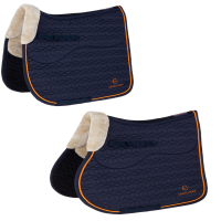 Covalliero Schabracke Soft mit Webpelz dark navy HW 2026