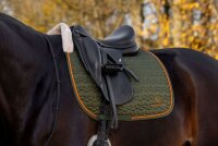 Covalliero Schabracke Soft mit Webpelz forest green HW 2026