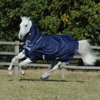 Bucas Freedom Turnout Full Neck Outdoordecke 150 g navy 600 D wasserdicht