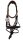 Hans Melzer Horse Equipment Trense Bredeneek braun/messing englisch kombiniert