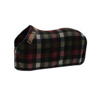 Eskadron Abschwitzdecke Fleece Check black-deep...