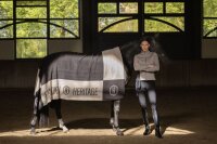Eskadron Abschwitzdecke Fleece Plaid black-ash 210 x...