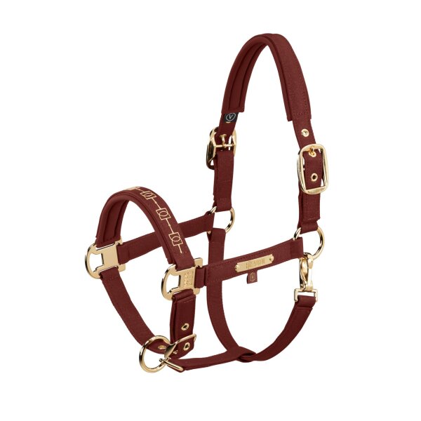 Eskadron Halfter Sparkle Double Pin merlot Heritage HW 2026
