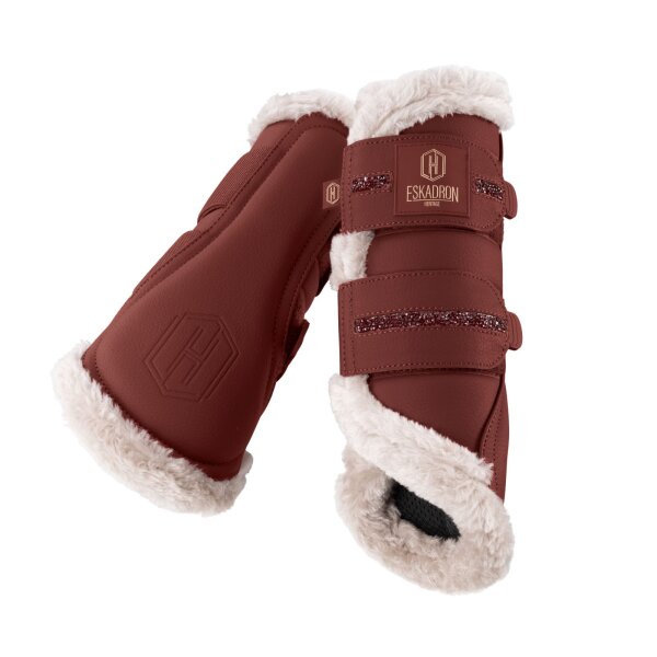 Eskadron Gamaschen Faux Leather Jewel Faux Fur merlot Heritage HW 2026